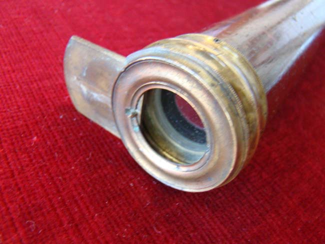 A small mid 18th century English single-draw spotting telescope circa 1750-1760 — image 3